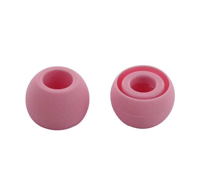ALXCD Ear Tips for Powerbeats3 Earphone, SML 3 Sizes 6 Pair Earbud Tips & 2 Pair Double Flange Silicone Replacement Ear Tip Cushion, Fit for Beats Powerbeats 3 PB 3 [8 Pair](POP Violet) - Image 2